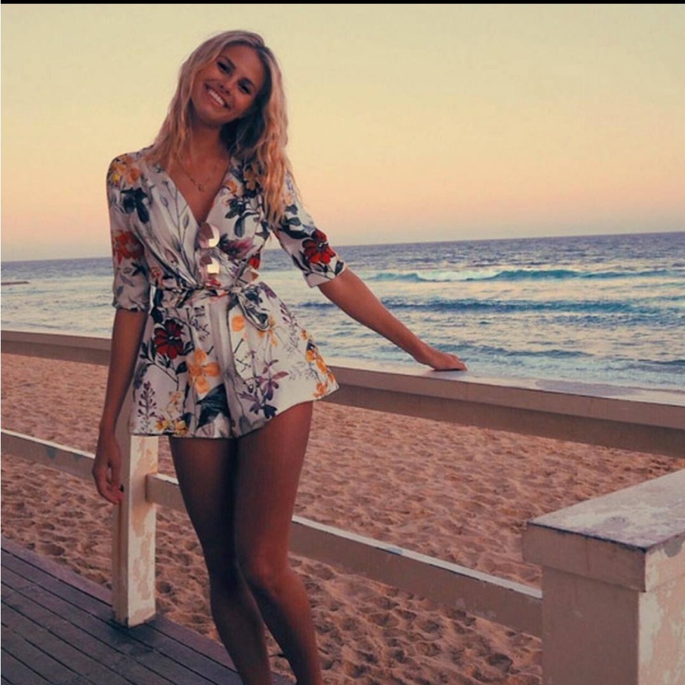 Talulah Floral Romper